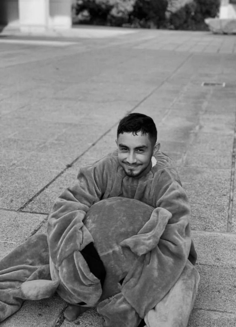 Black-and-white portrait of Walid Idriss